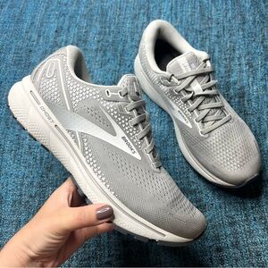 Brooks Ghost 14 Running Shoes Alloy Grey